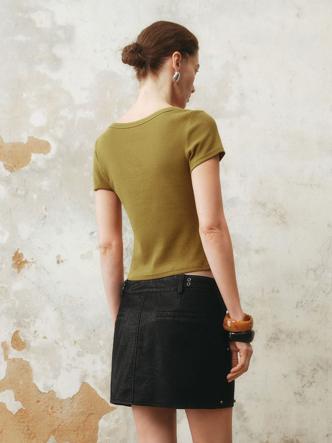 Skinny Short Sleeve T-Shirts