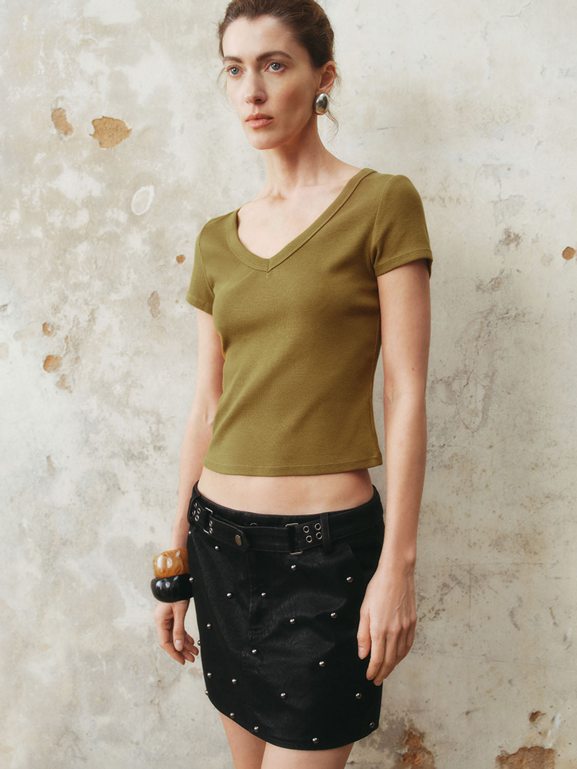Skinny Short Sleeve T-Shirts