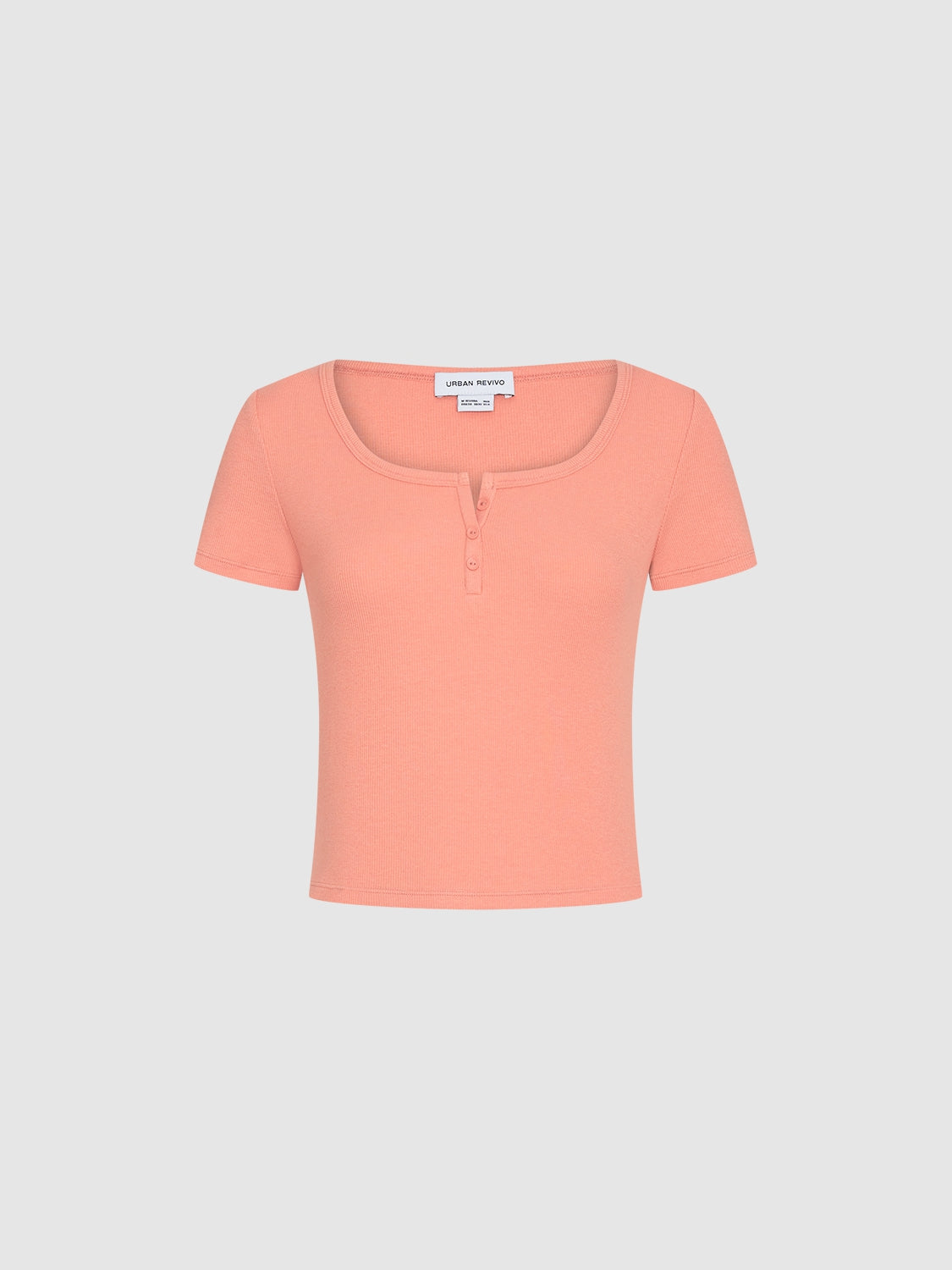 U-Neck Skinny T-Shirts