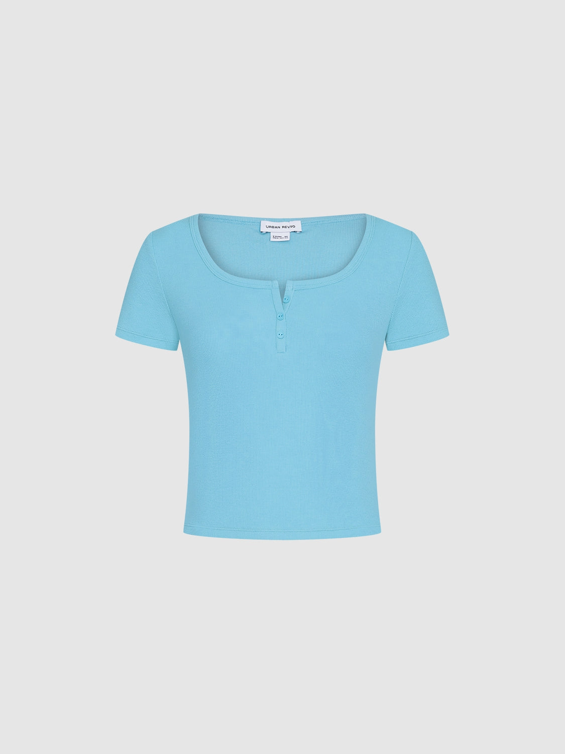 U-Neck Skinny T-Shirts