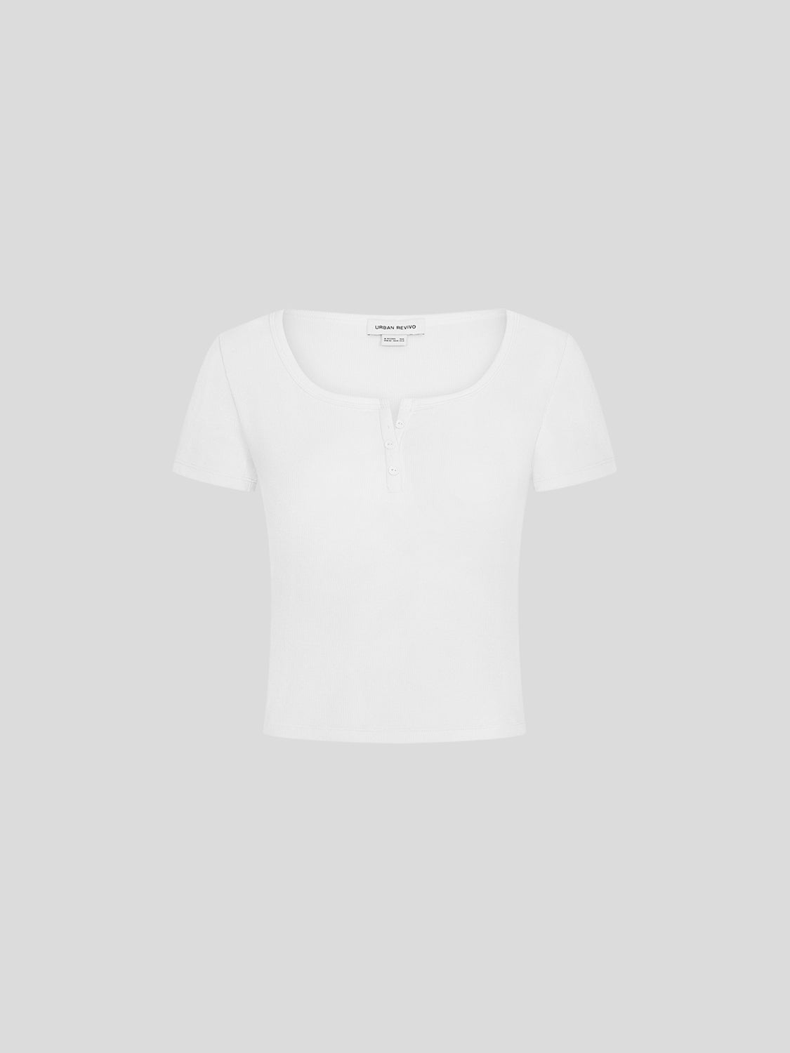 U-Neck Skinny T-Shirts