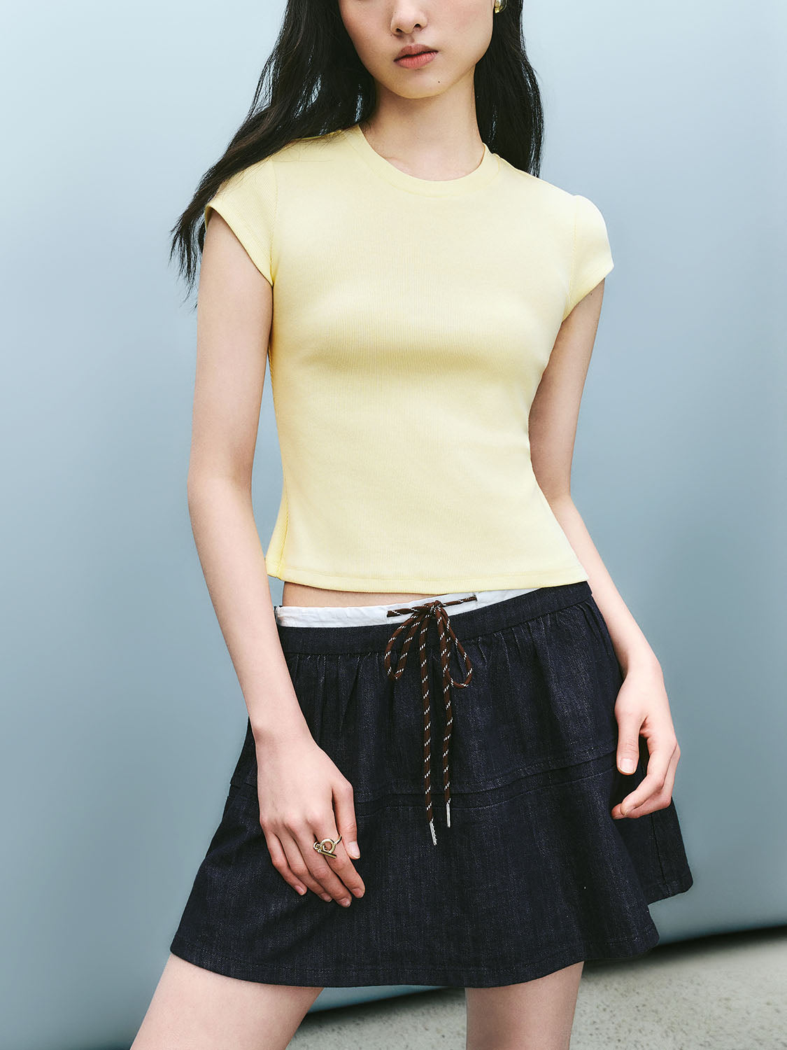 Skinny Short Sleeve T-Shirts