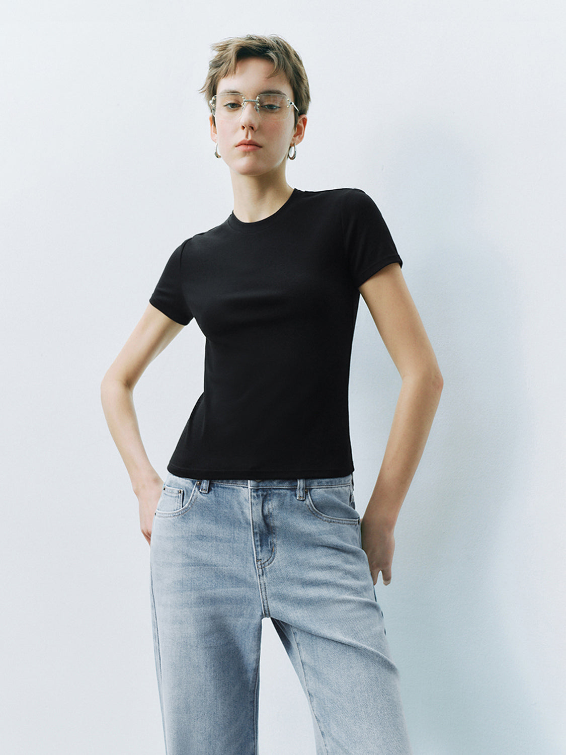 Skinny Short Sleeve T-Shirts