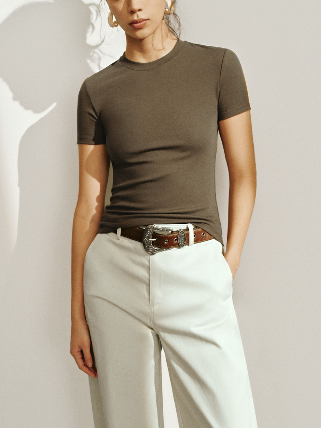 Skinny Short Sleeve T-Shirts
