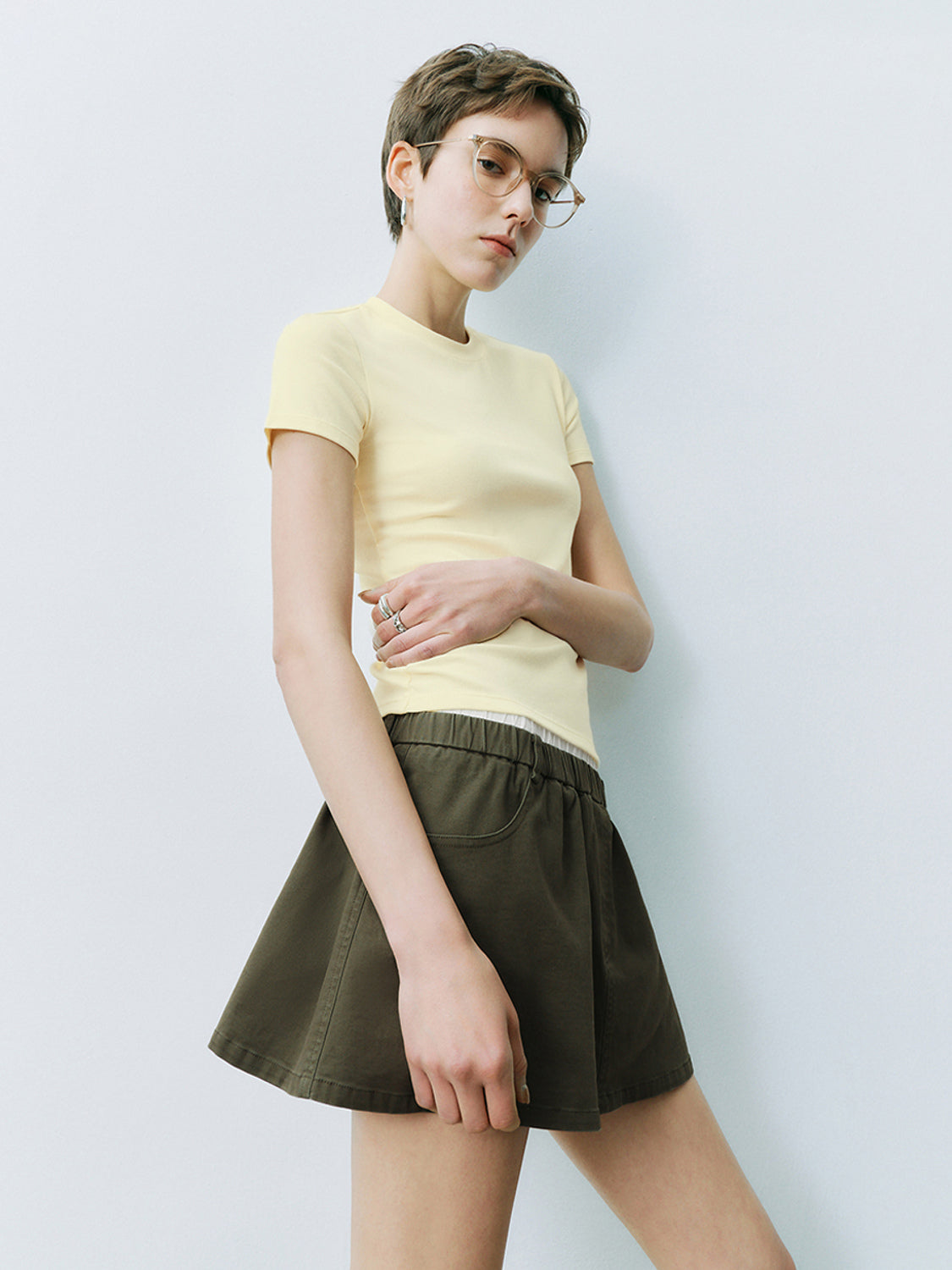 Skinny Short Sleeve T-Shirts