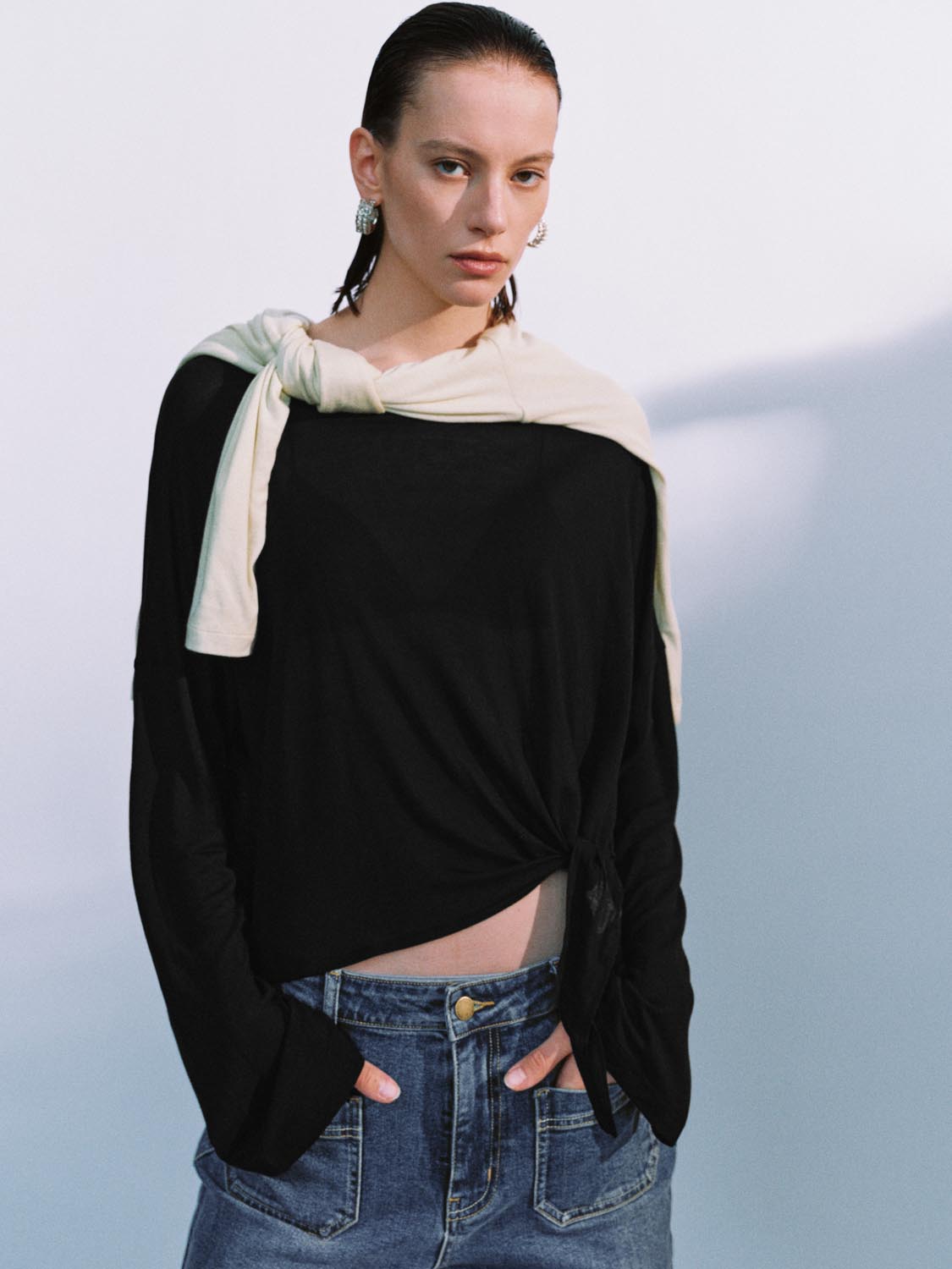 Tie Front T-Shirts