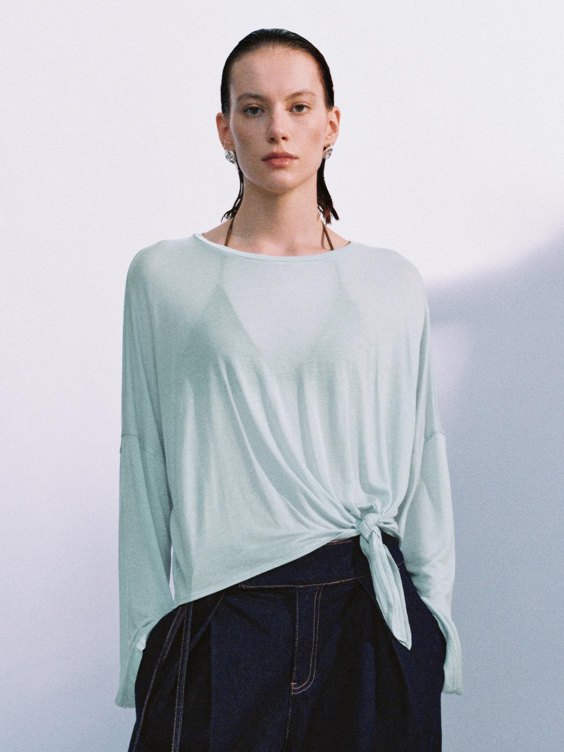 Tie Front T-Shirts