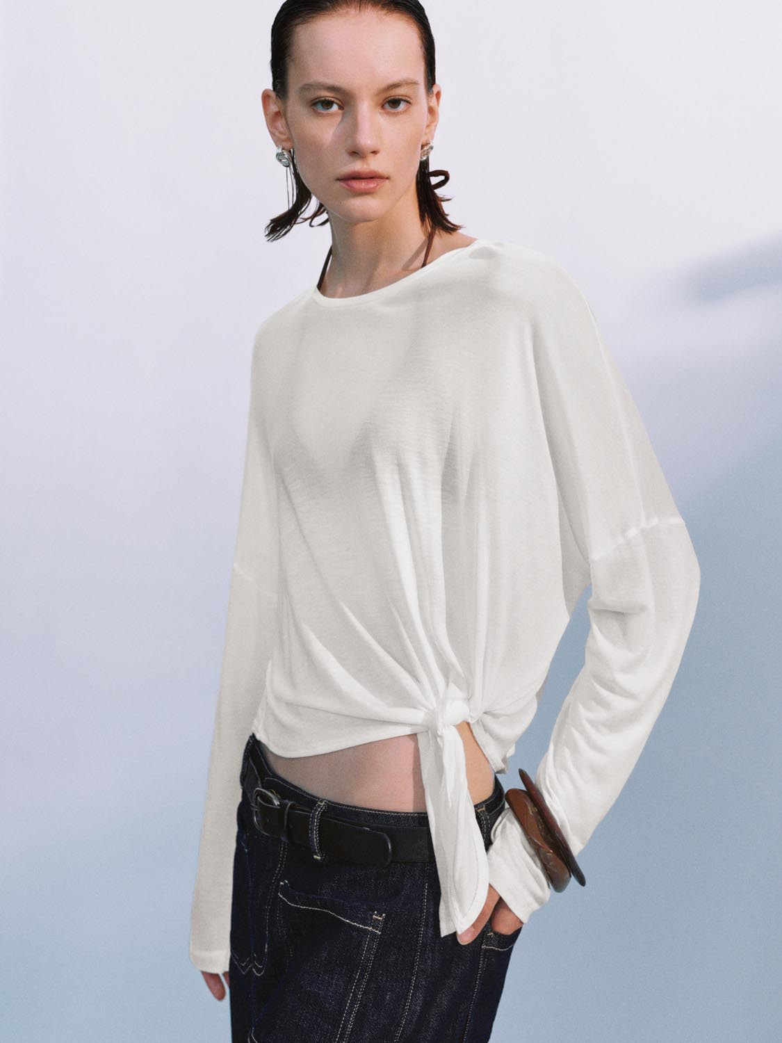 Tie Front T-Shirts
