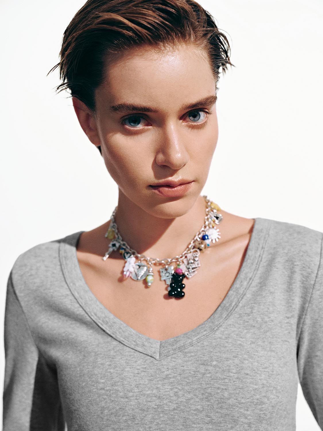 Cinch Waist Long Sleeve T-Shirts