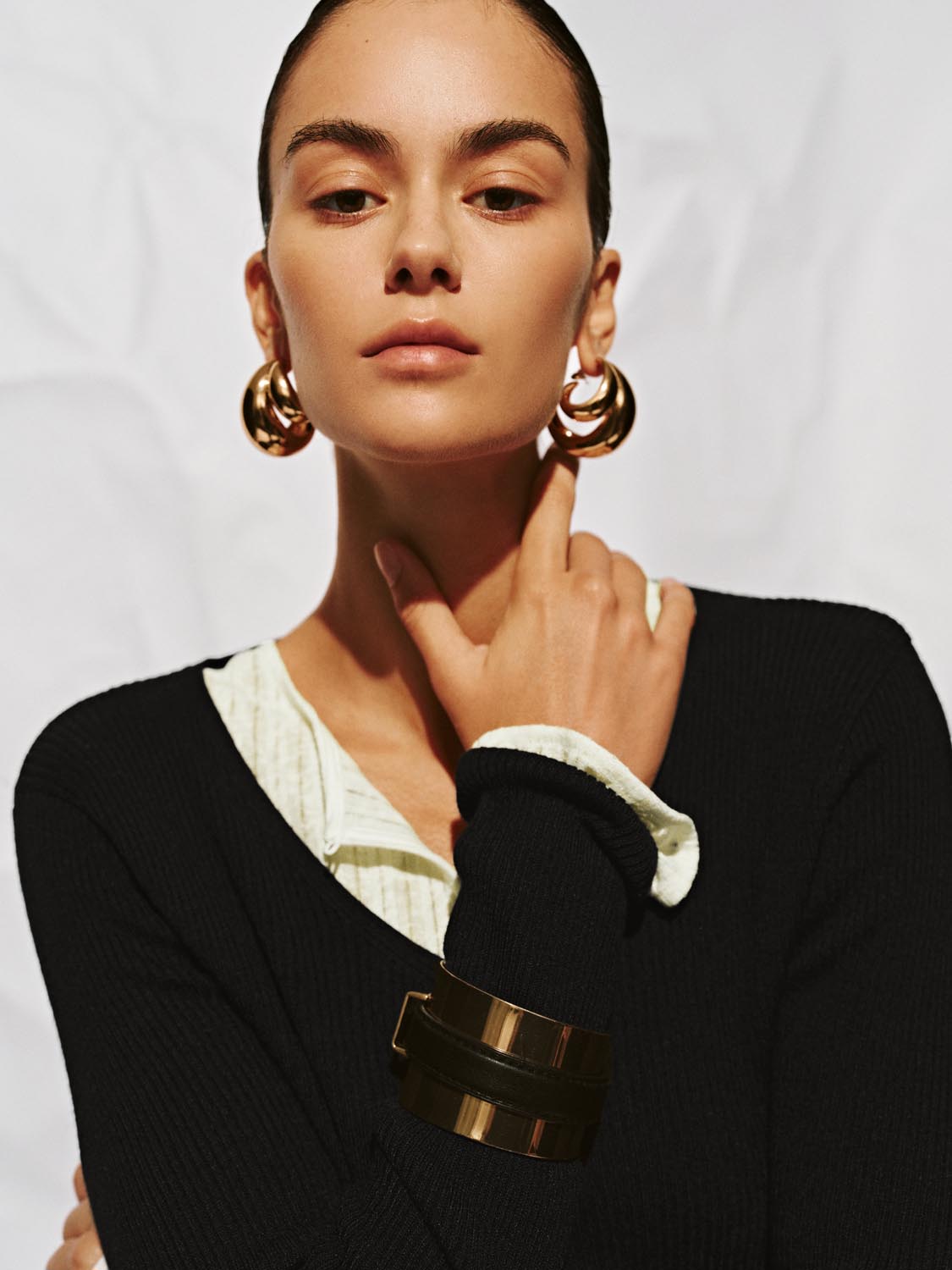 Long Sleeve Knitted T-Shirts