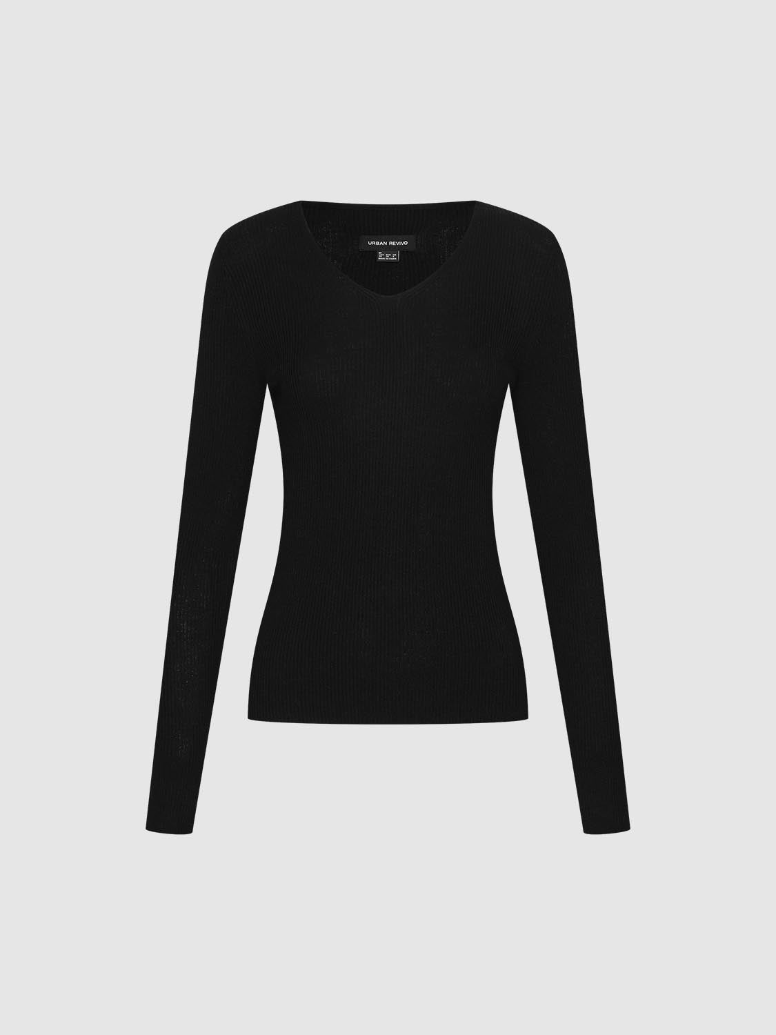 Long Sleeve Knitted T-Shirts