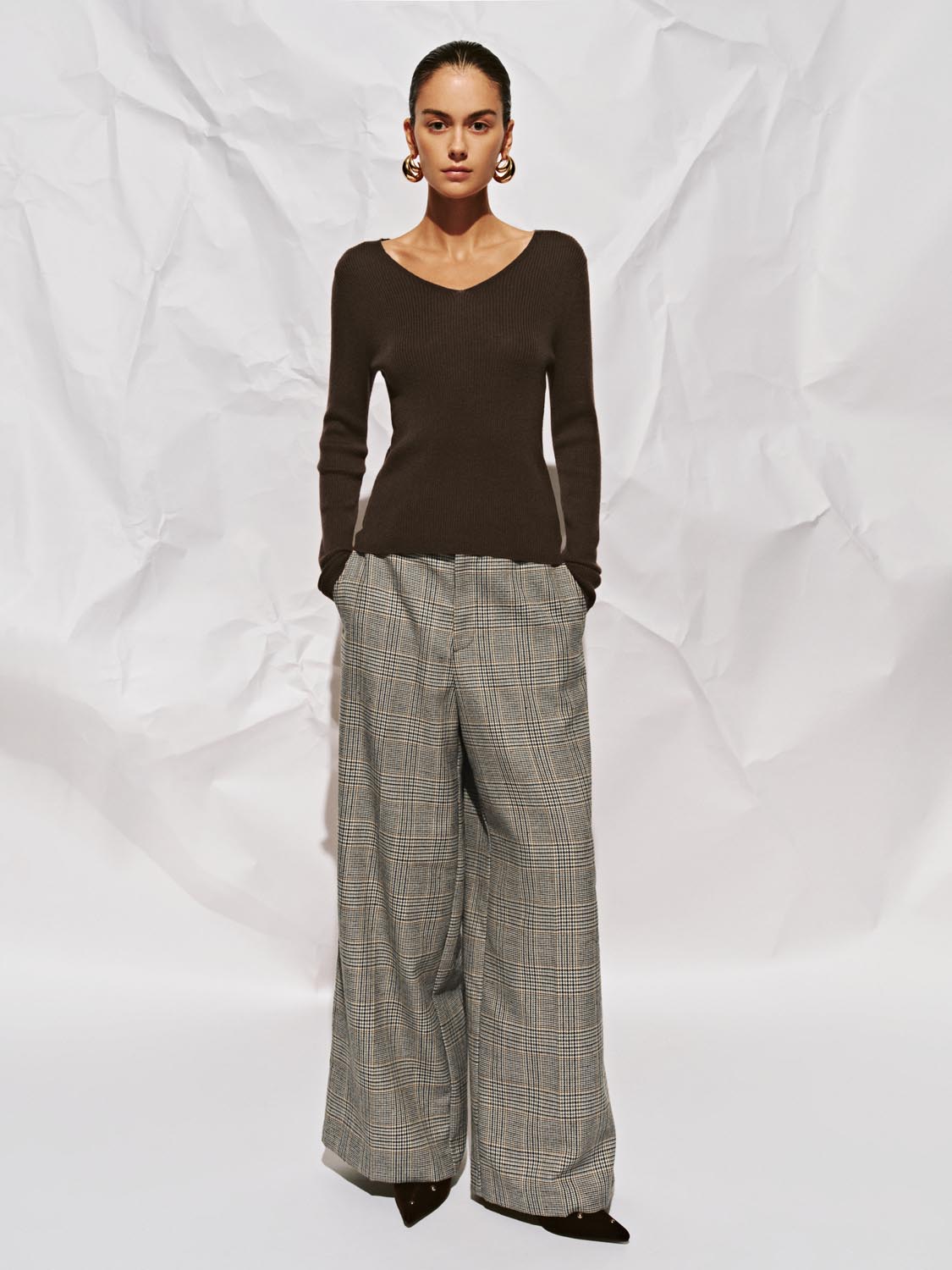 Long Sleeve Knitted T-Shirts