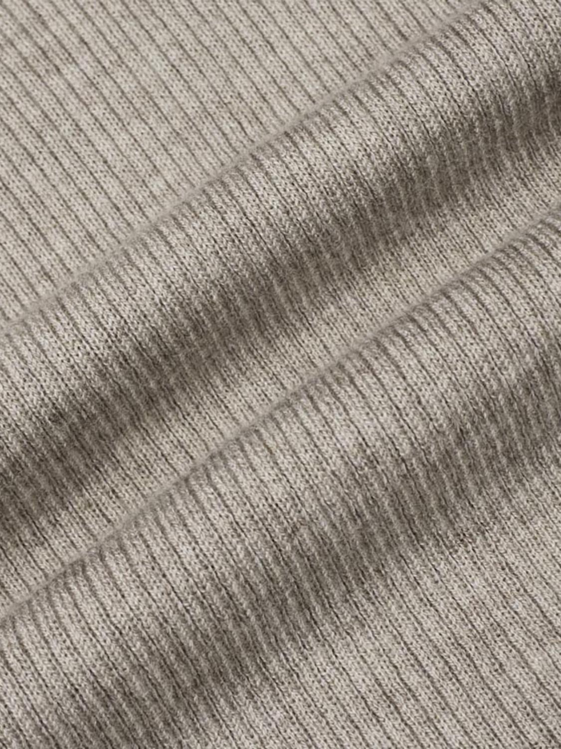 Slim Fit Long Sleeve Knitted T-Shirts