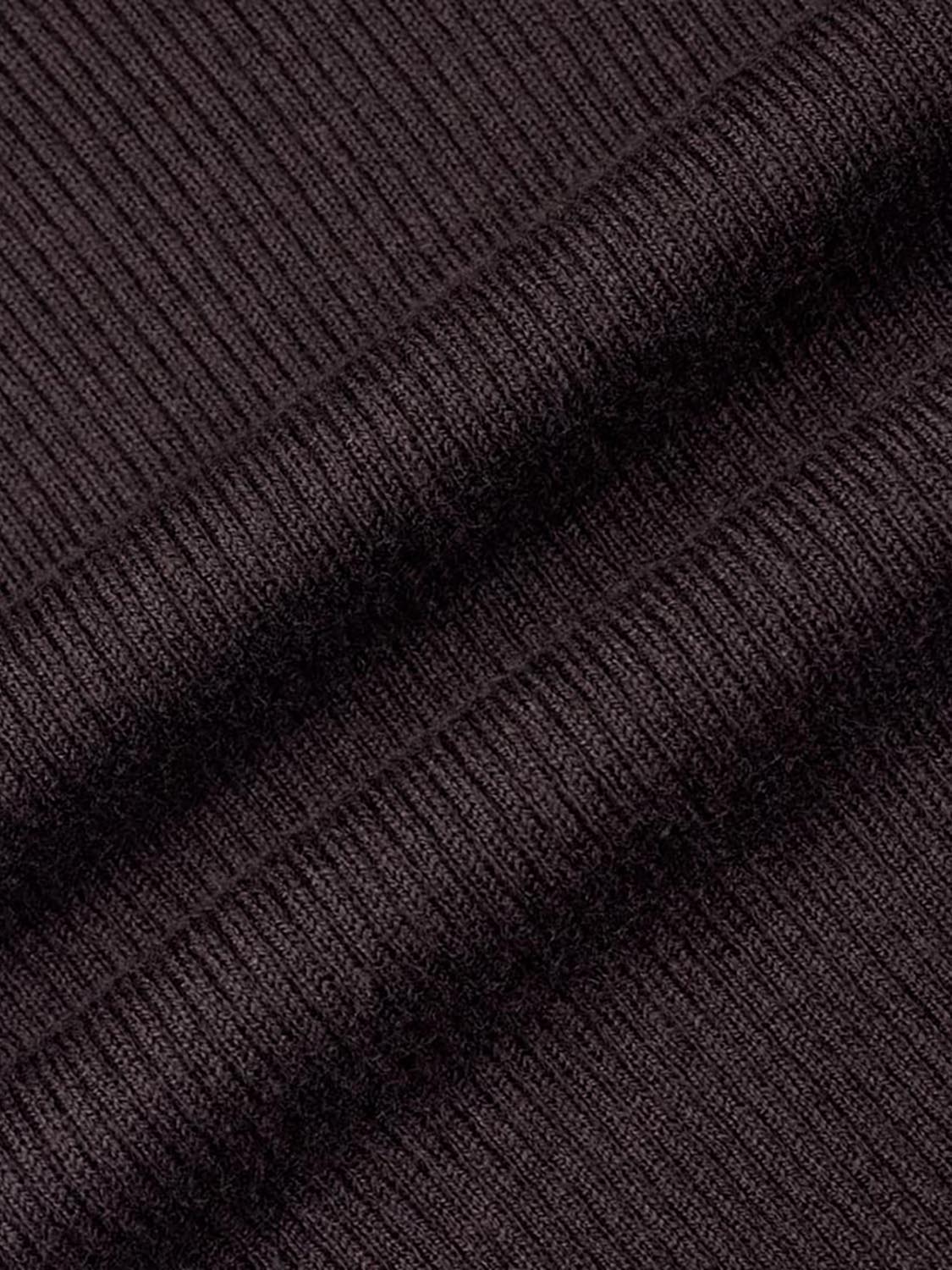 Slim Fit Long Sleeve Knitted T-Shirts