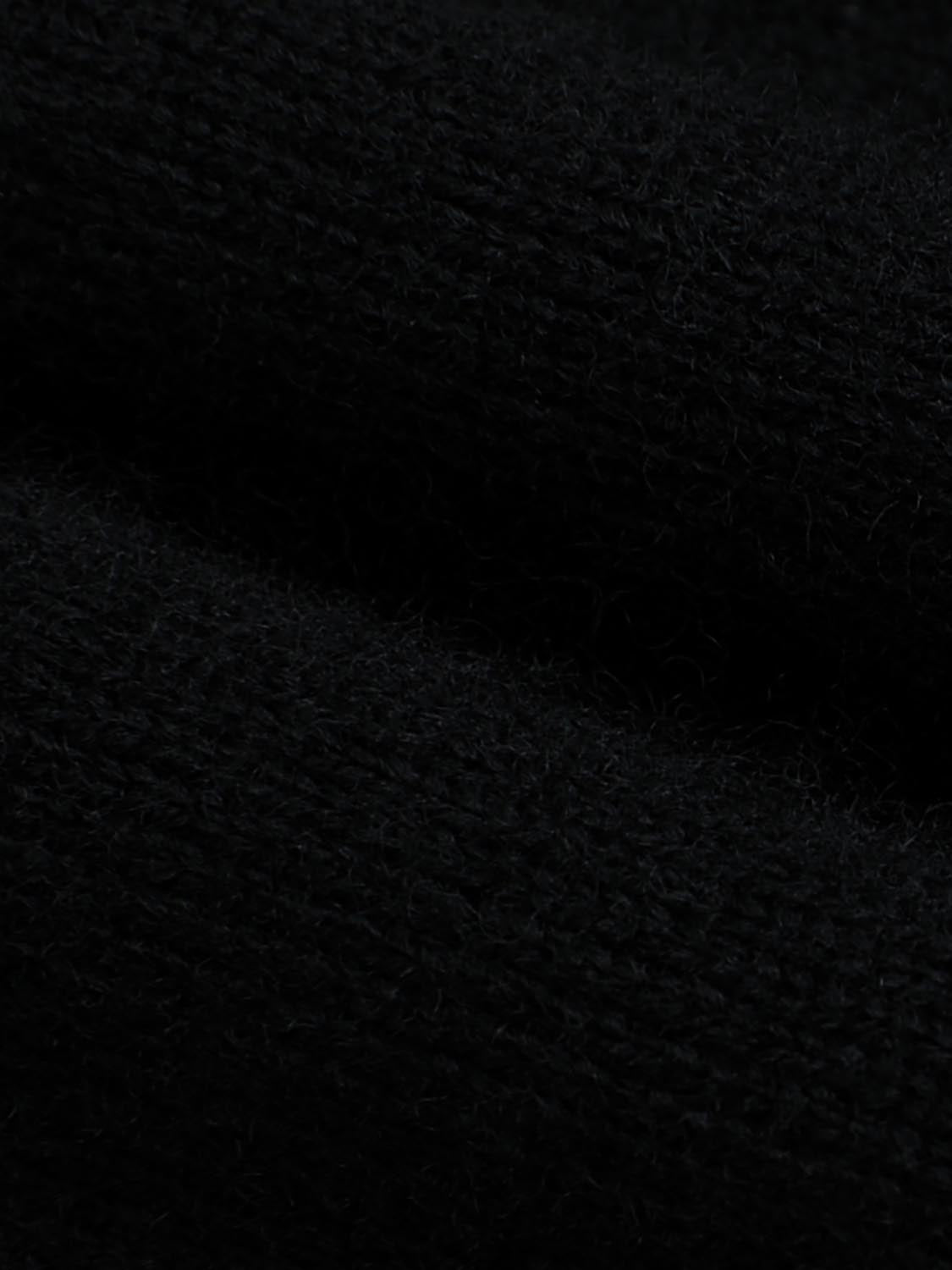 Crew Neck Knitted Cardigans