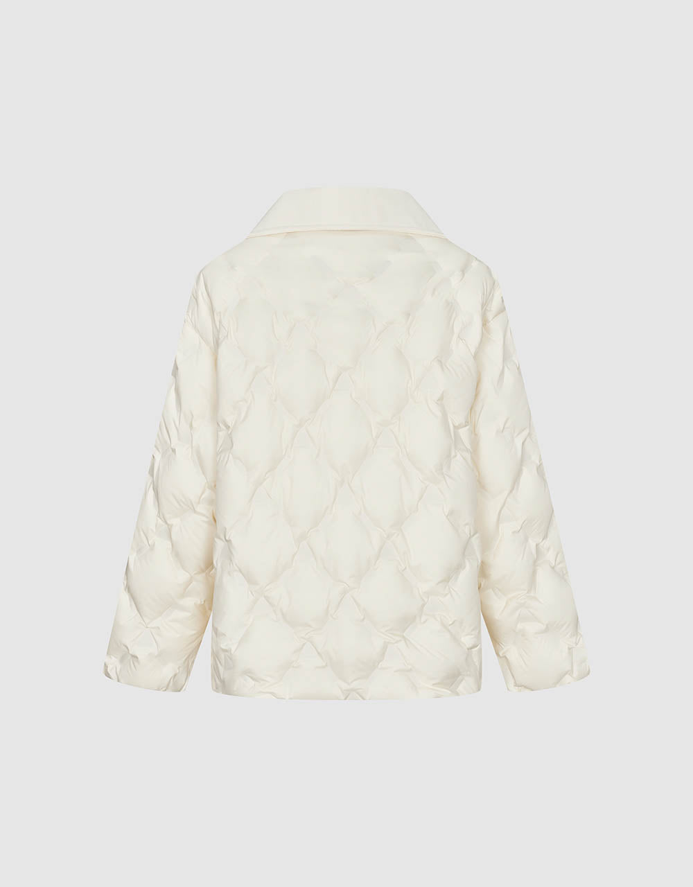 Notch Lapel Tailored Down Jacket