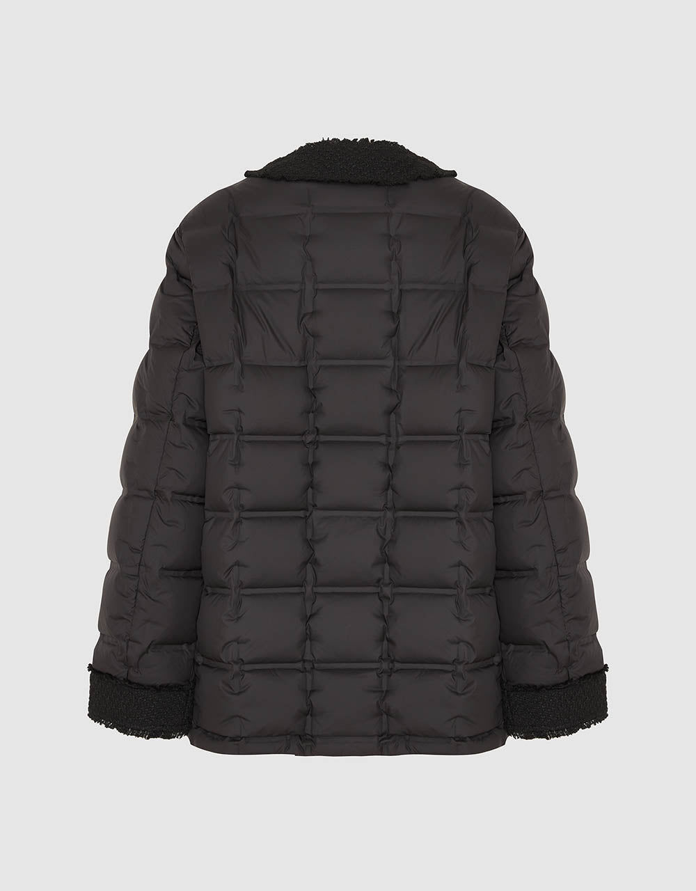 Crew Neck Down Jacket