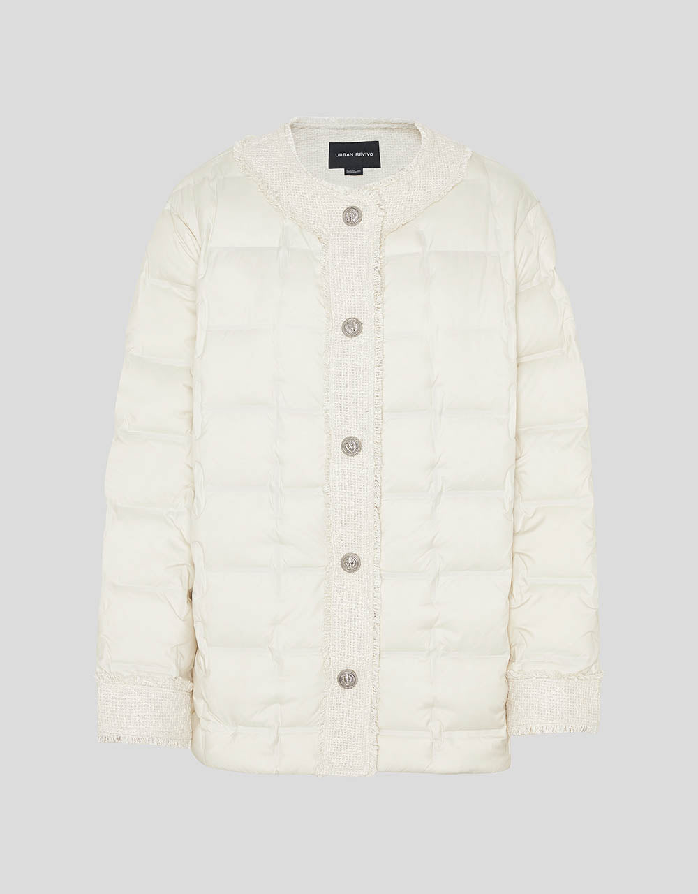 Crew Neck Down Jacket