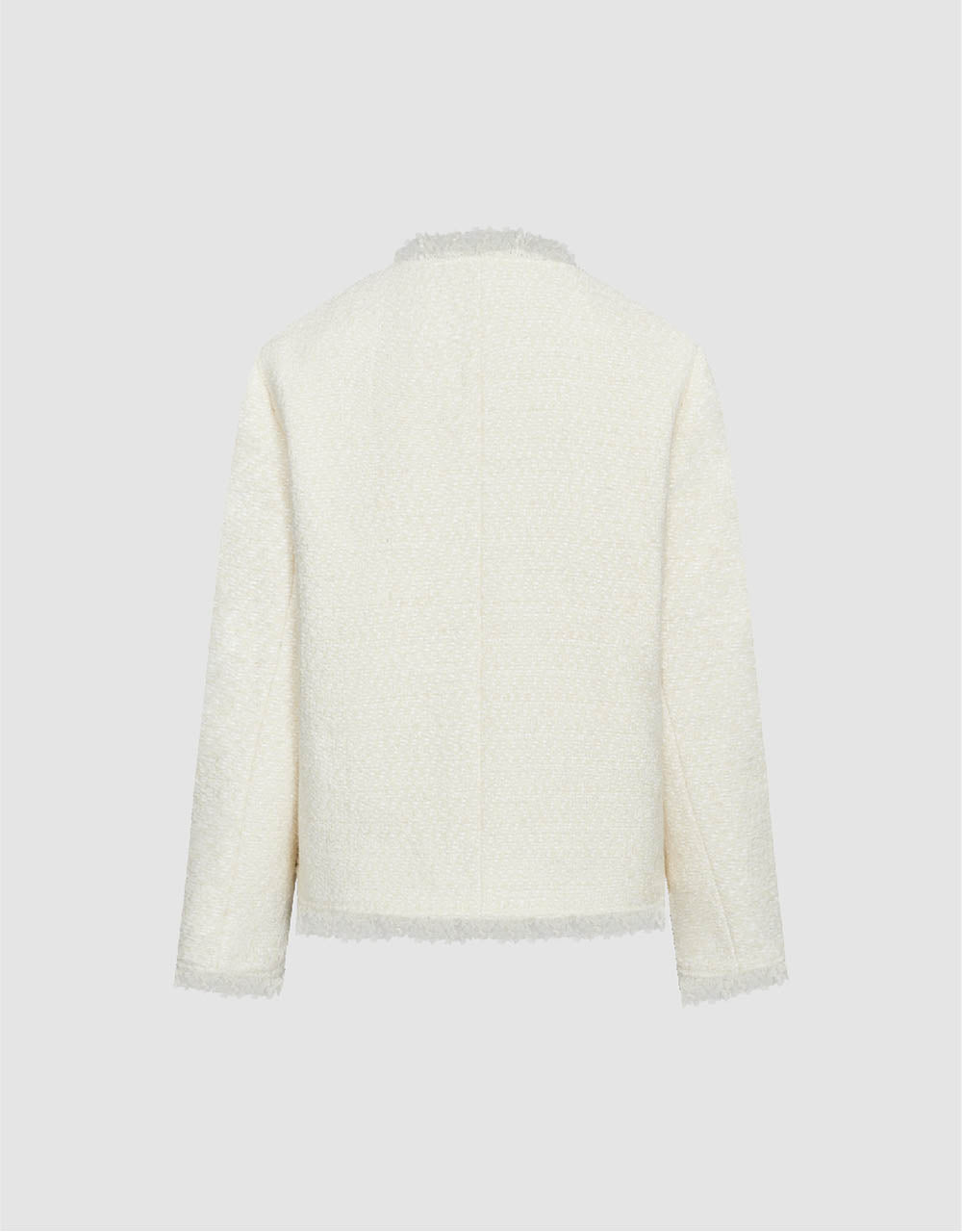 Raw Hem Down Jacket