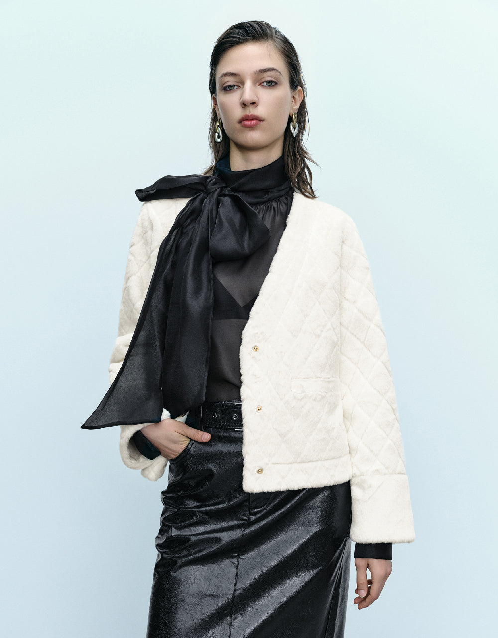 Faux Fur Coat