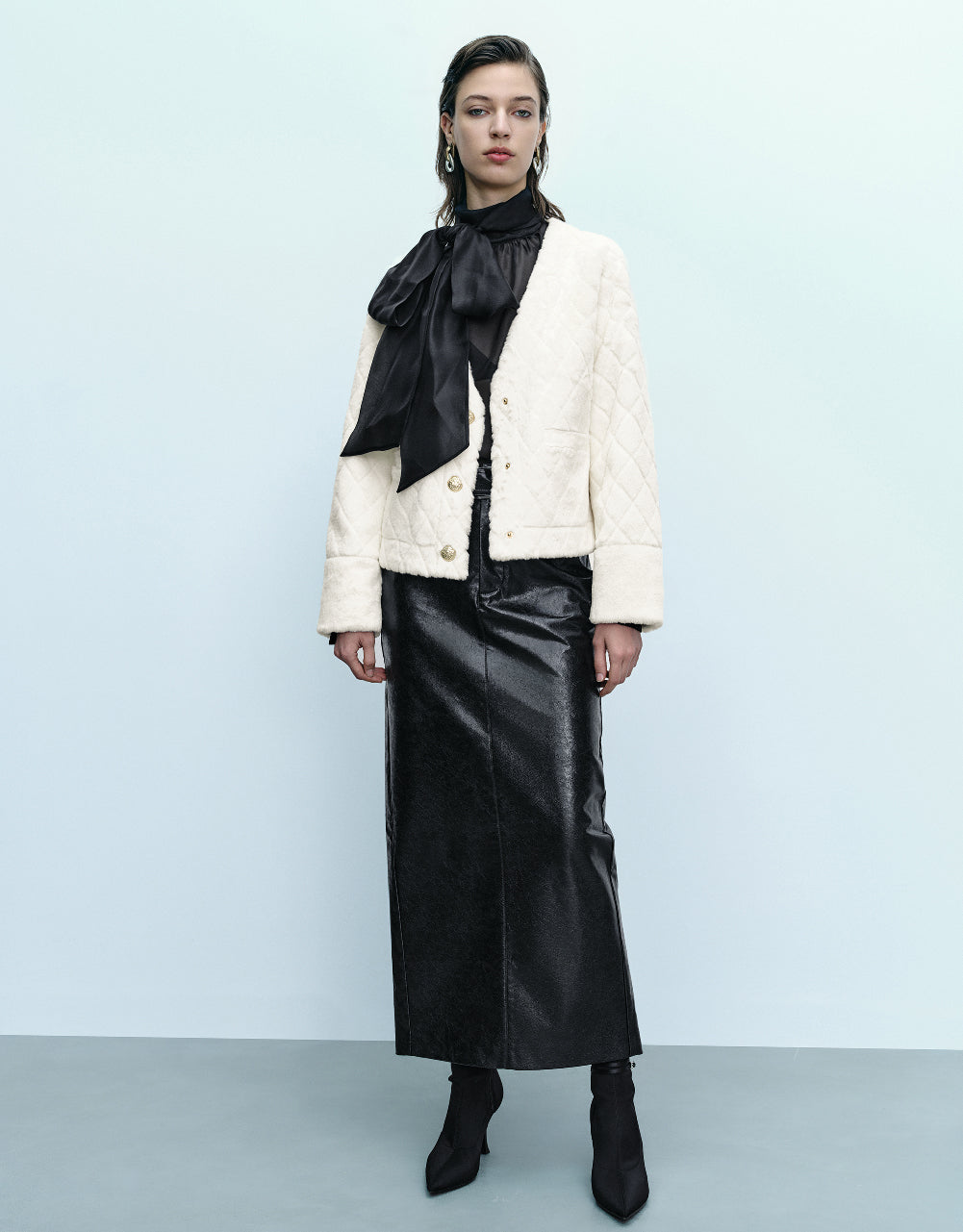 Faux Fur Coat