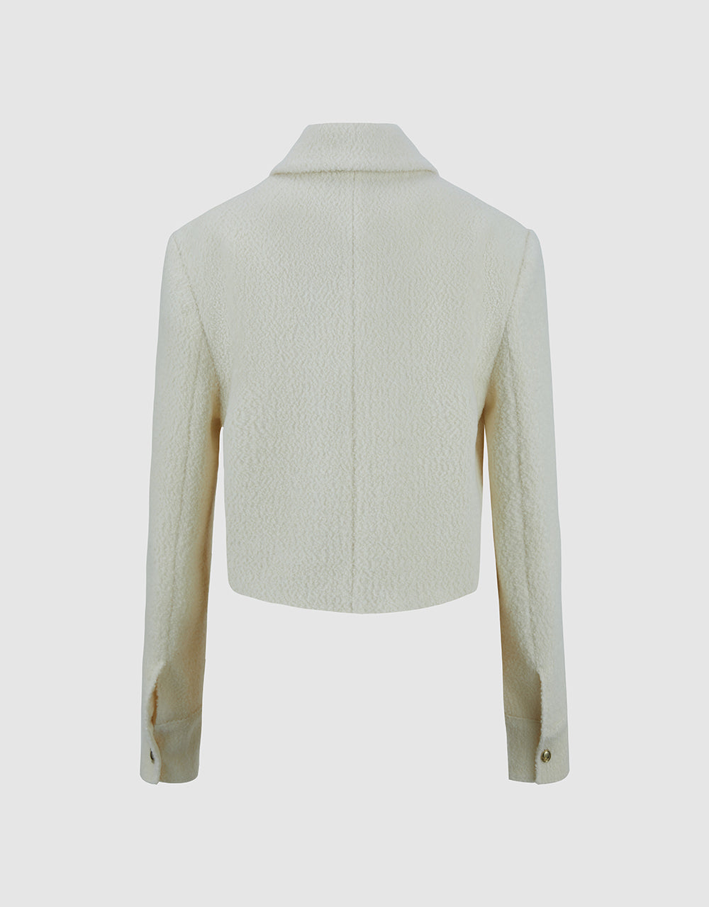 Button Up Tweed Jacket