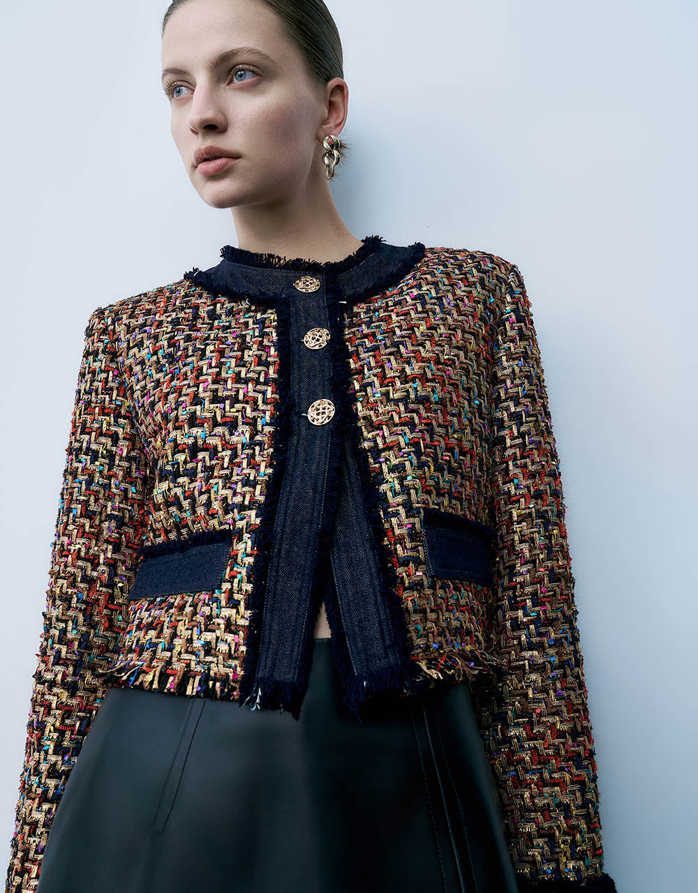 Tweed Straight Jacket