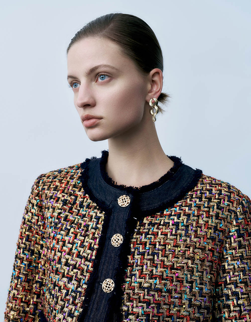 Tweed Straight Jacket