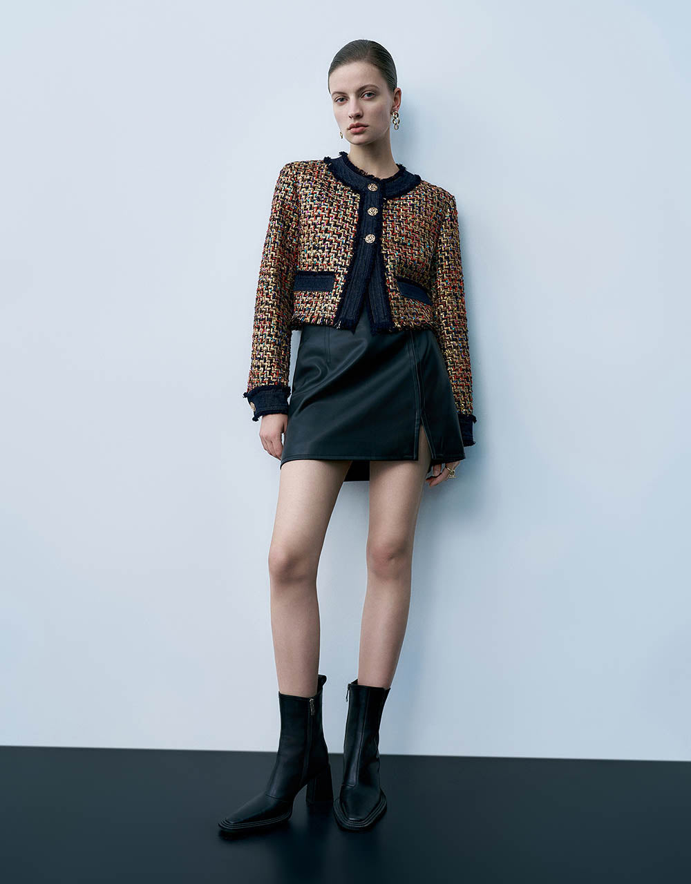 Tweed Straight Jacket