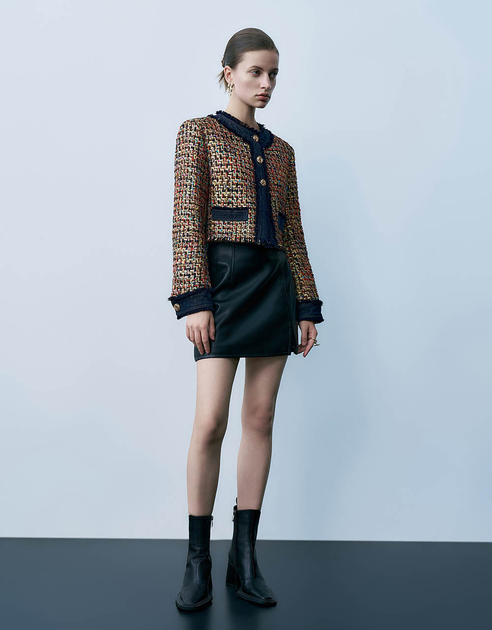 Tweed Straight Jacket