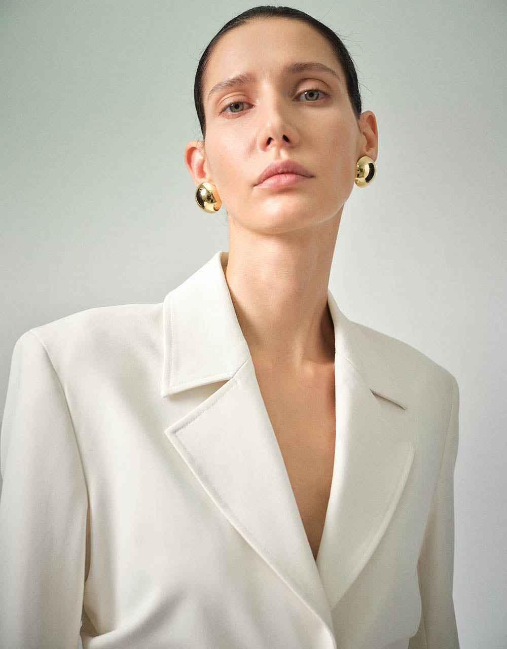 Notch Lapel Skater Blazer