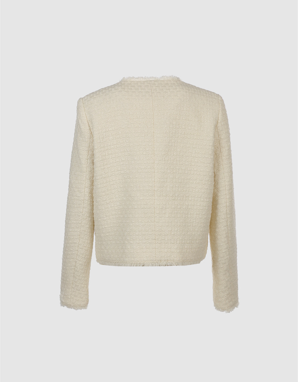 Multi-Pocket Tweed Jacket