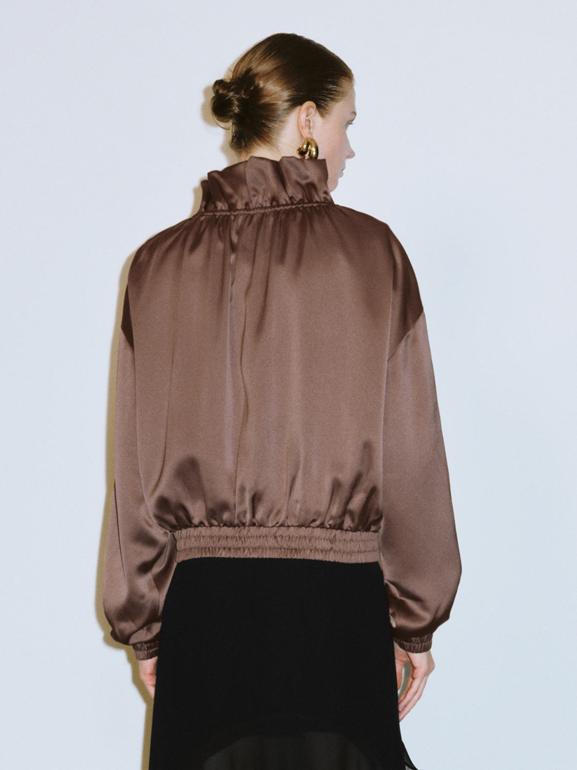 Ruffled Collar Jackets