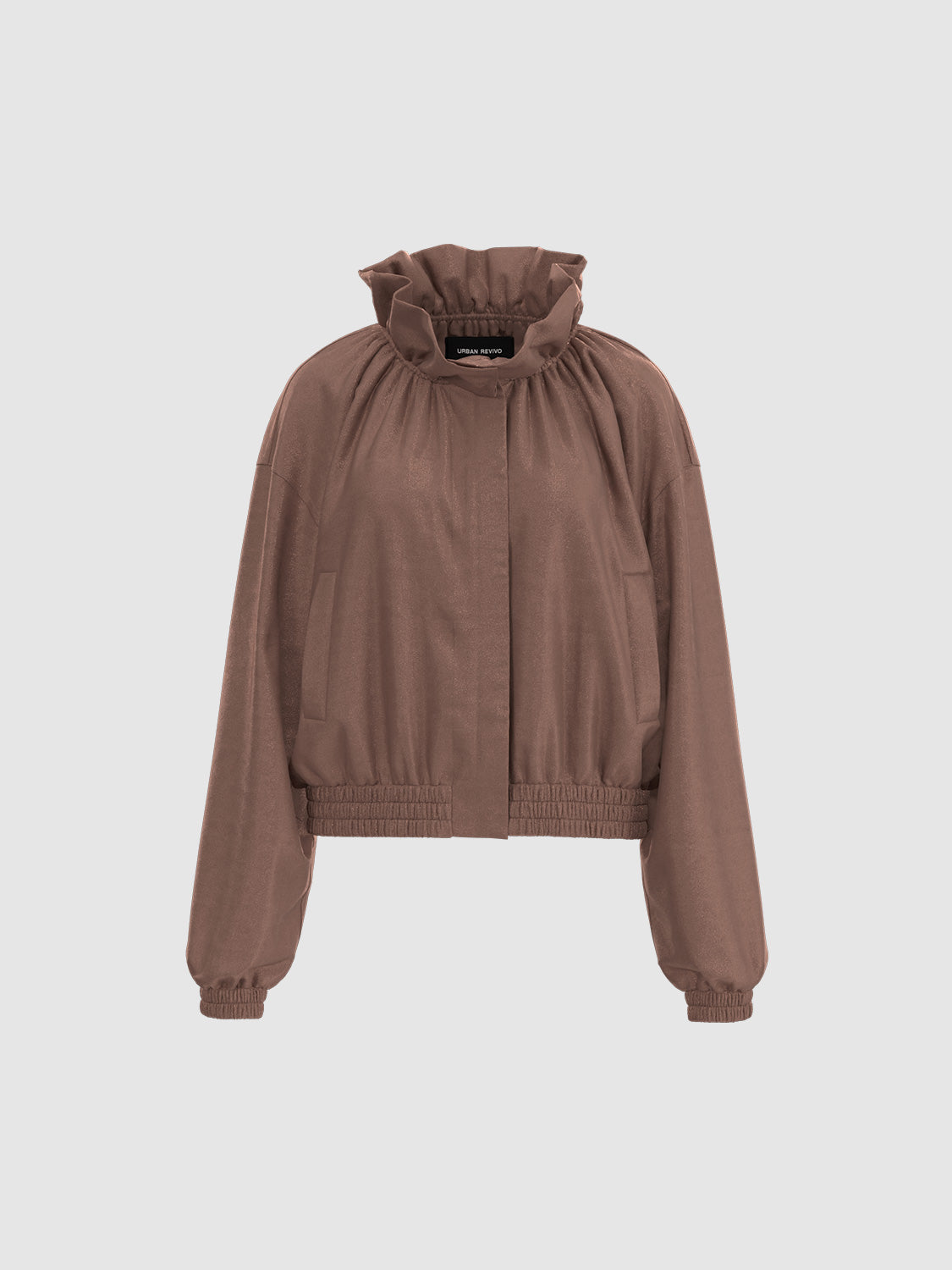 Ruffled Collar Jackets