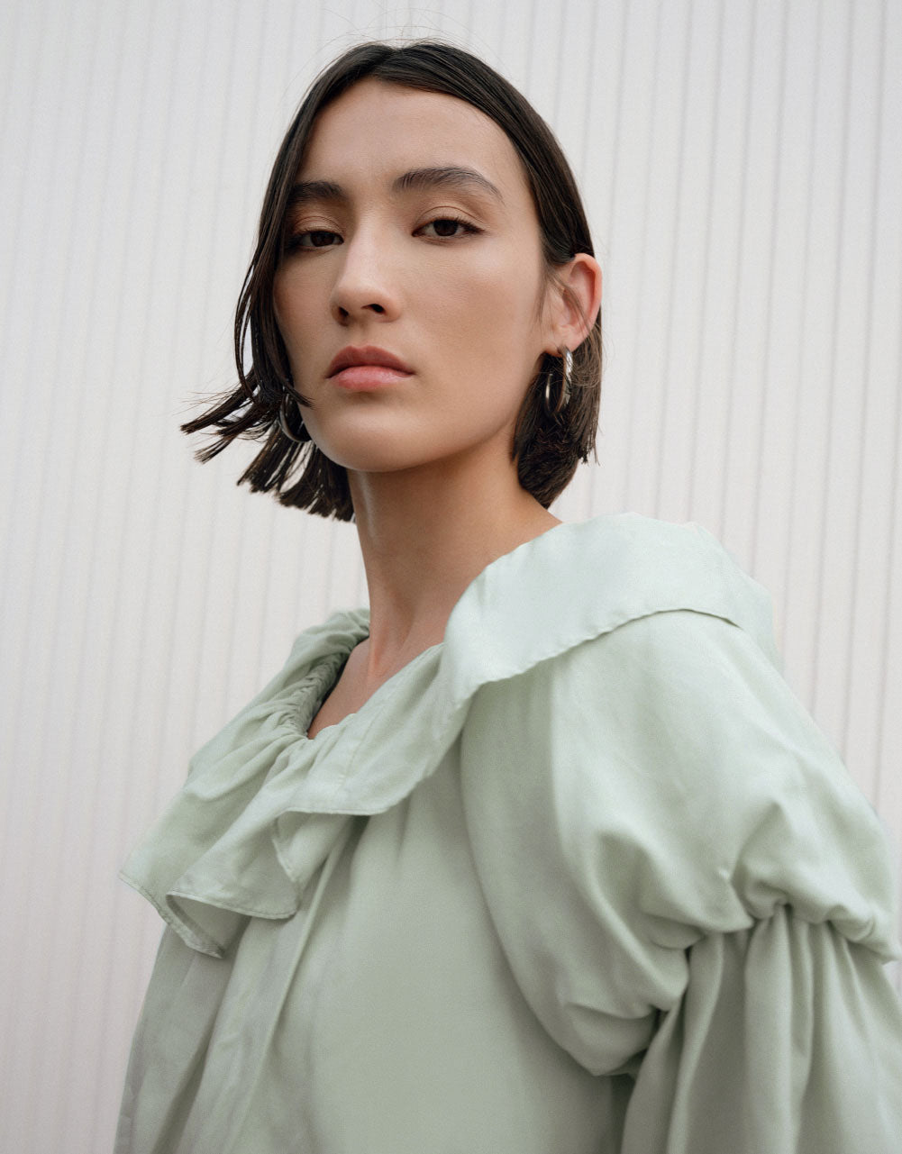 Puff Sleeve Off-Shoulder Blouse