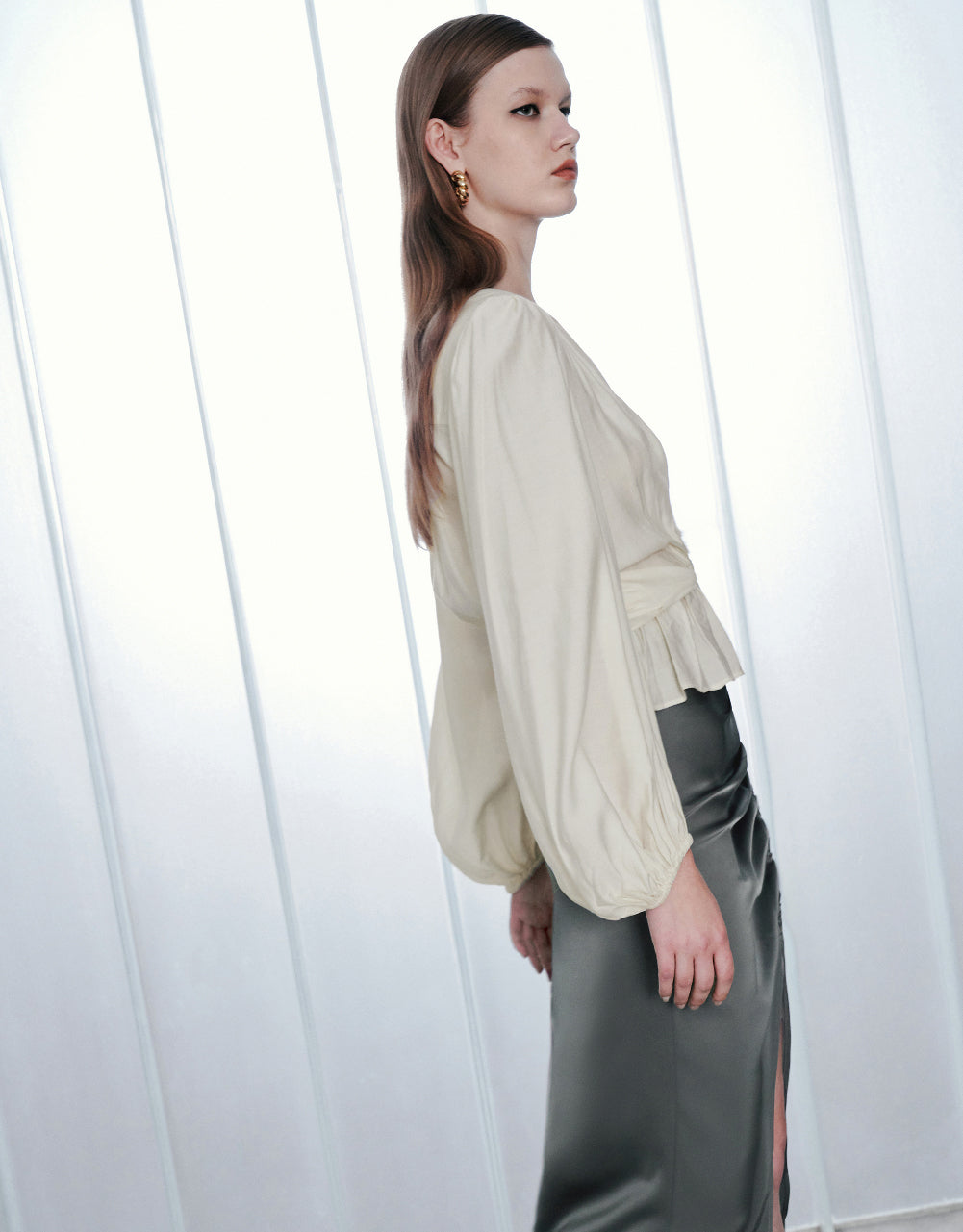 Twist Front Overhead Shirt