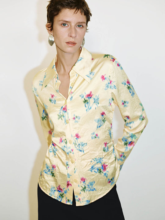 Floral Long Sleeve Shirts