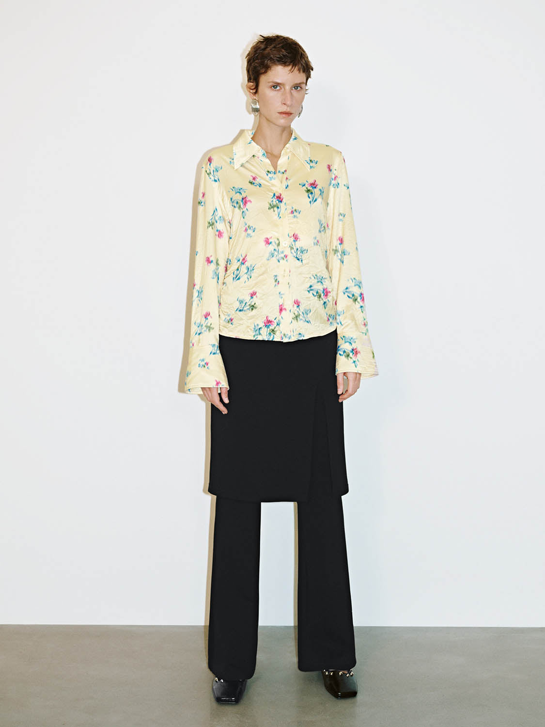 Floral Long Sleeve Shirts