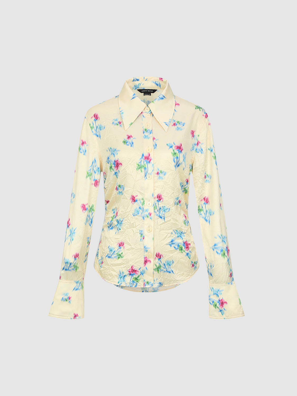 Floral Long Sleeve Shirts