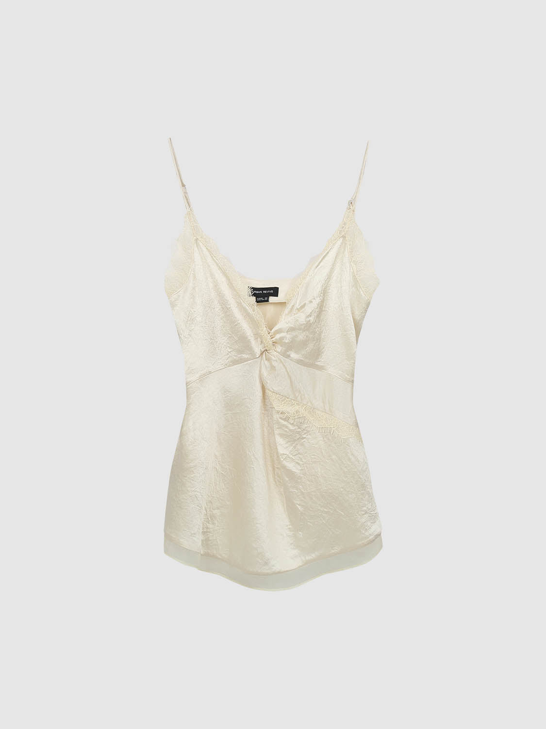 Lace Décor Cami Tops