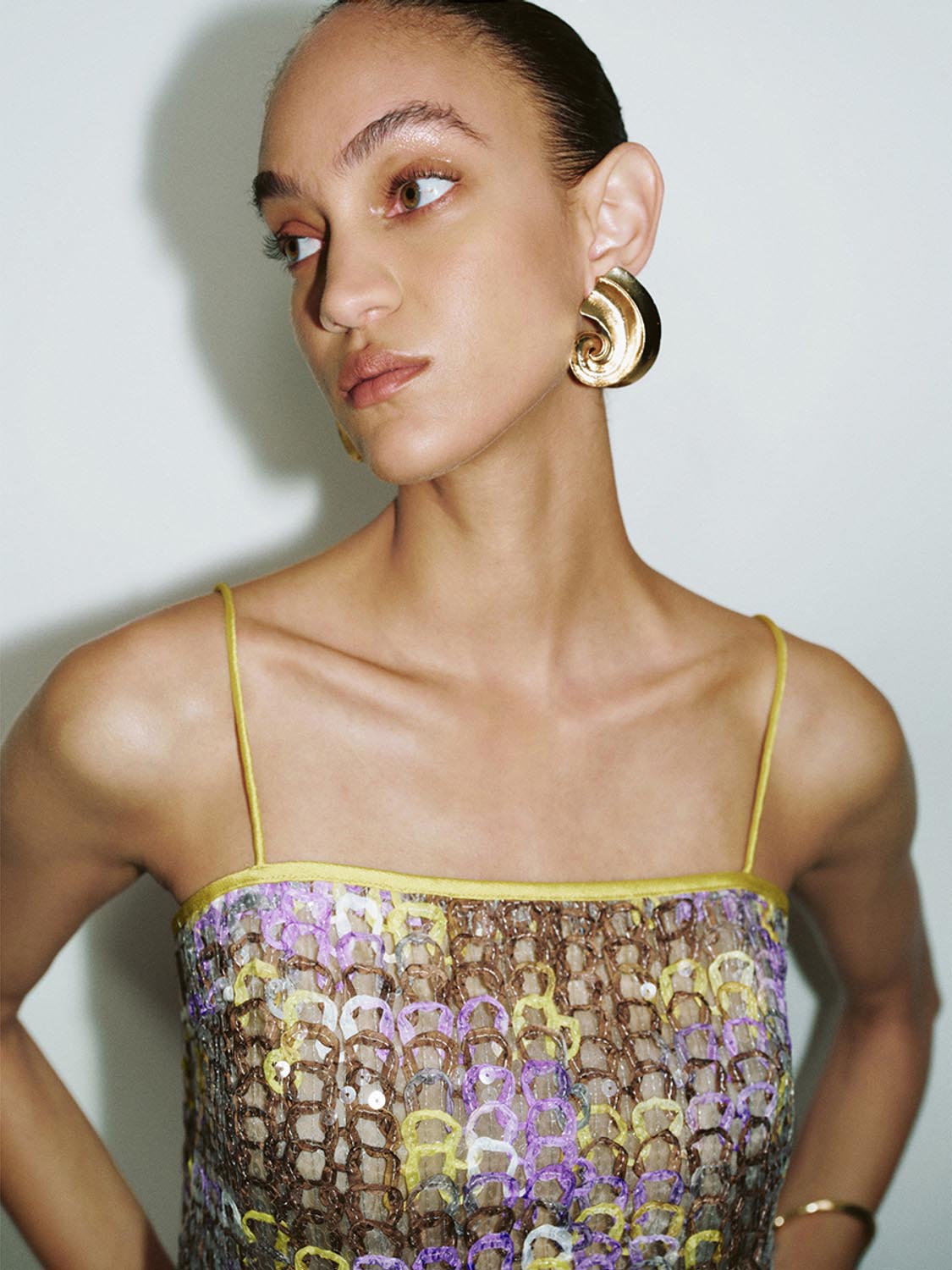 Sequin Cami Tops