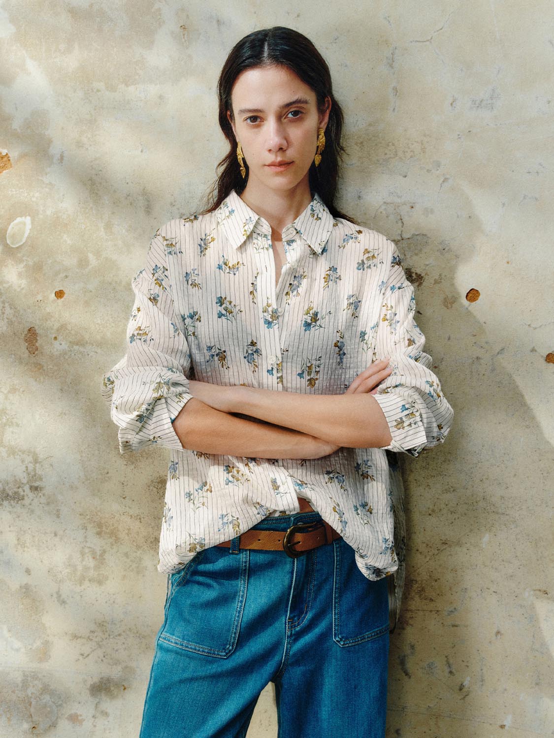 Floral Button Up Shirts