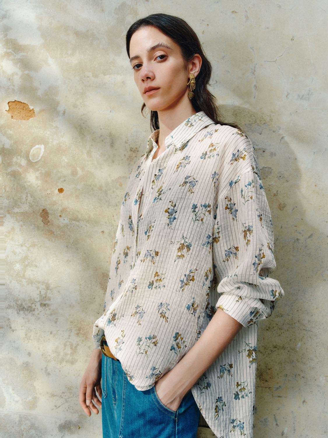 Floral Button Up Shirts