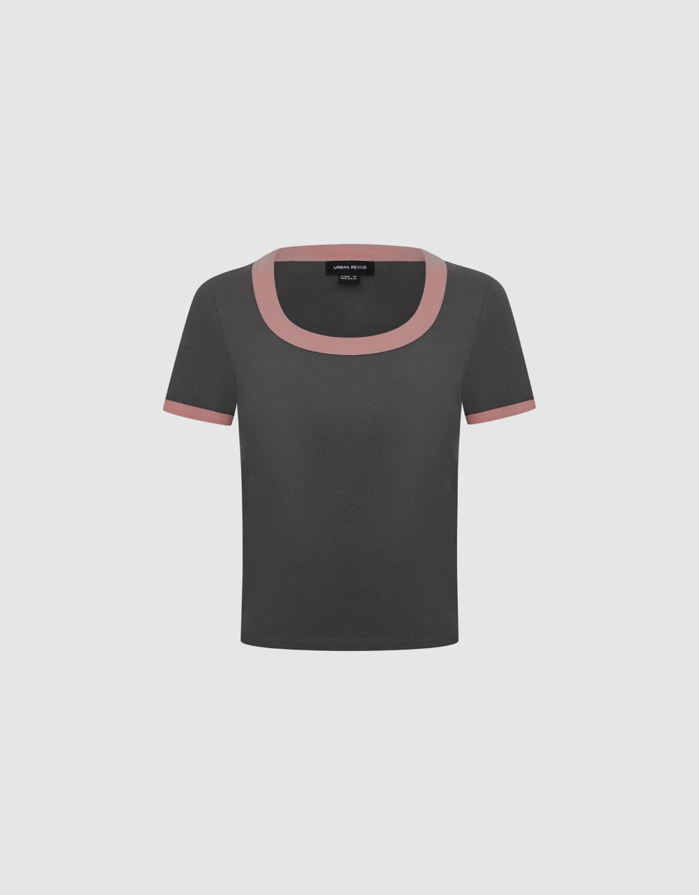 Crew Neck Skinny T-Shirt