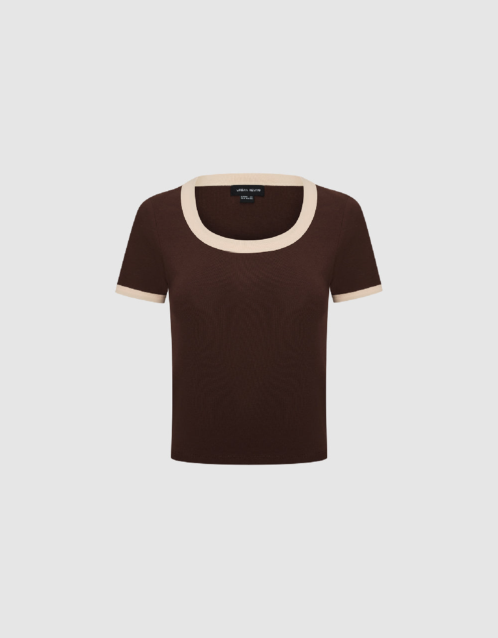 Crew Neck Skinny T-Shirt
