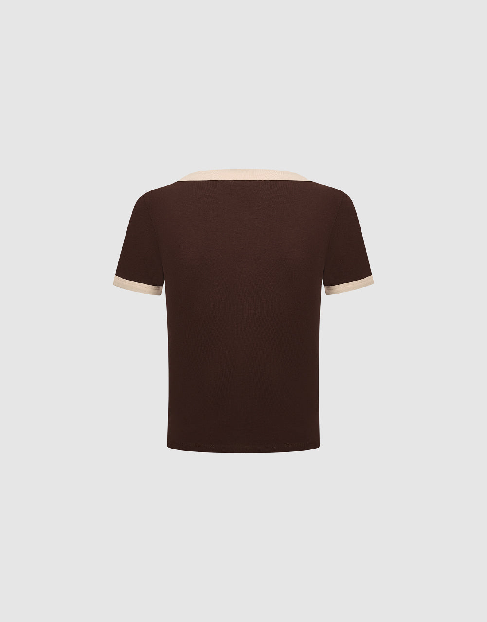 Crew Neck Skinny T-Shirt