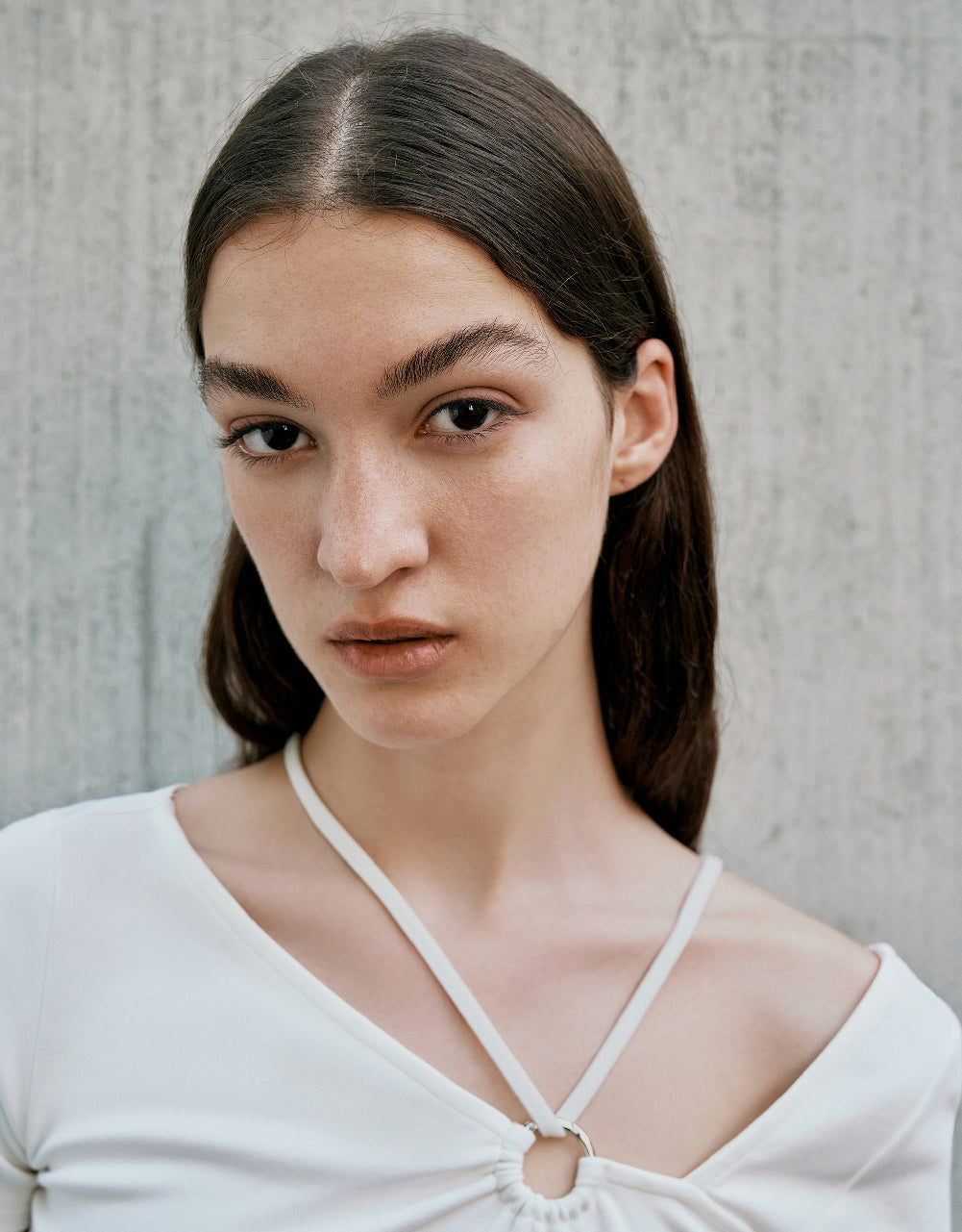 One Shoulder Skinny T-Shirt
