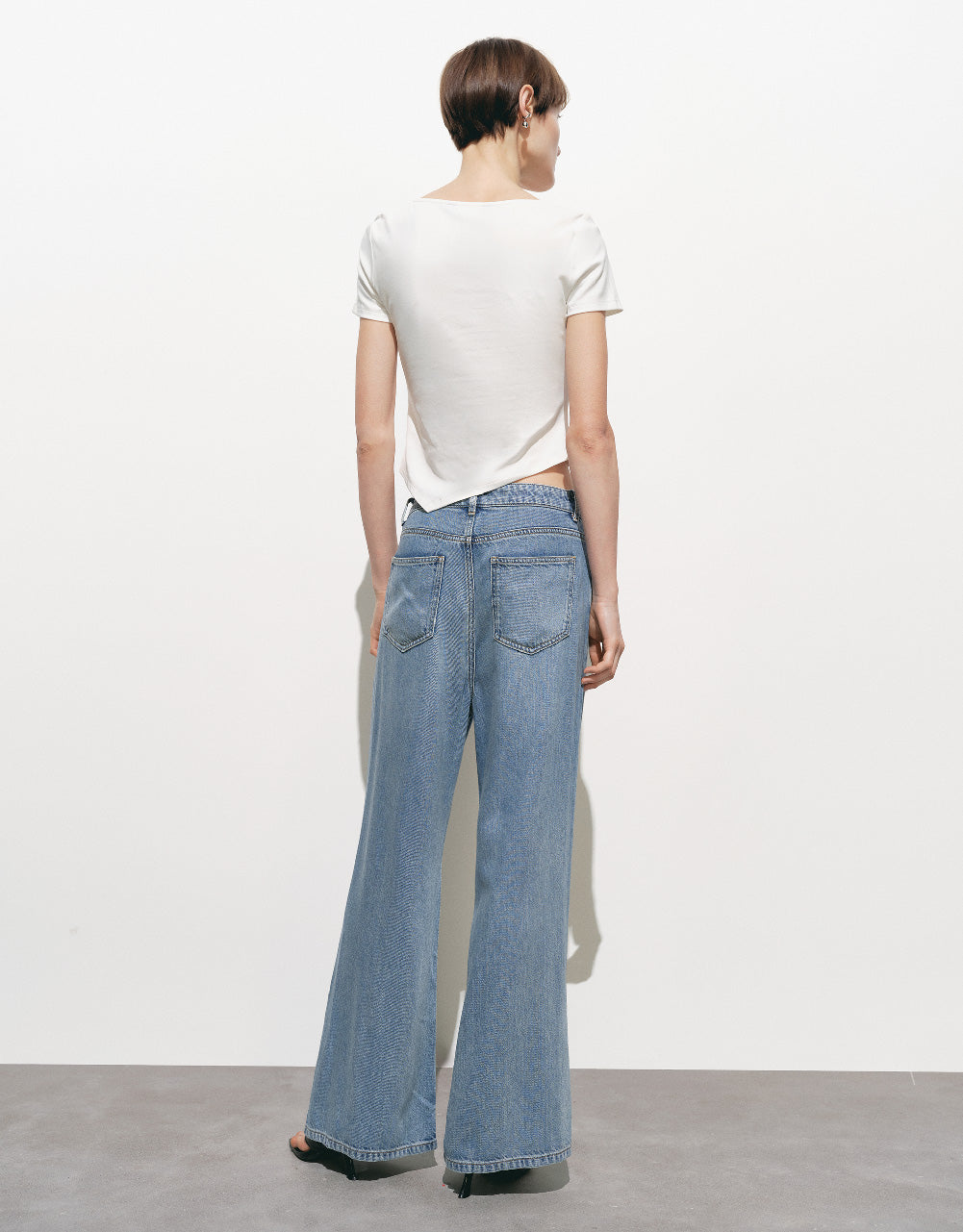 Crew Neck Skinny T-Shirt