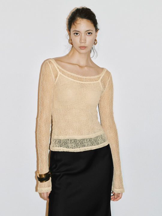 Round Neck Textured T-Shirts