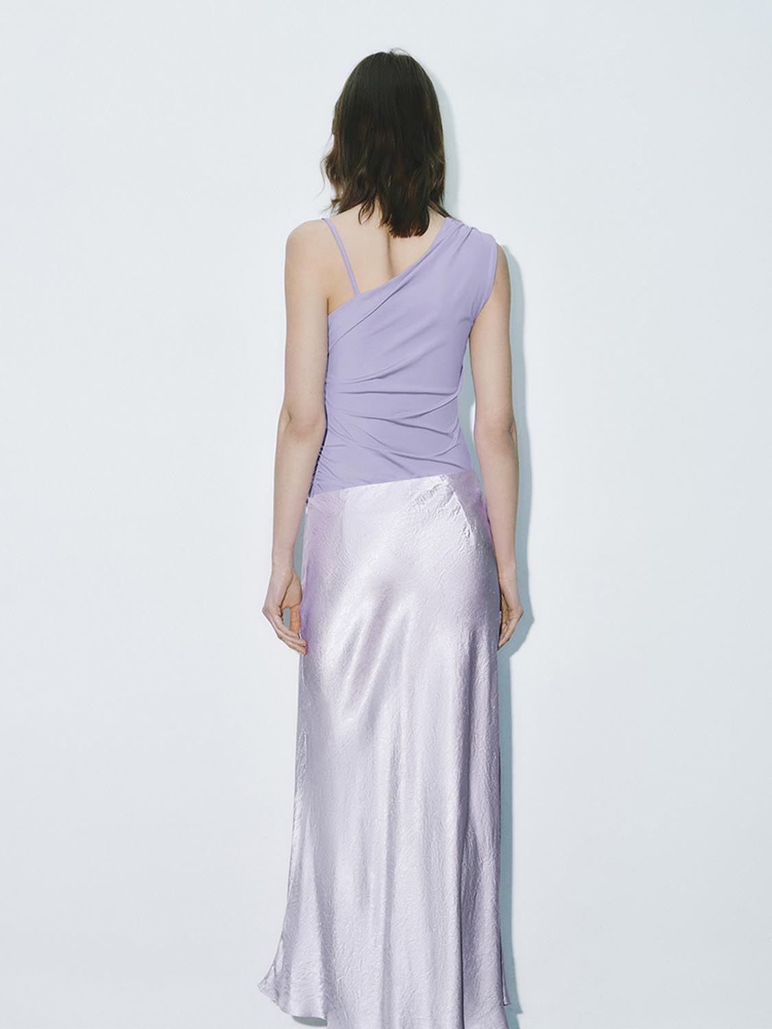 One Shoulder Tank Tops